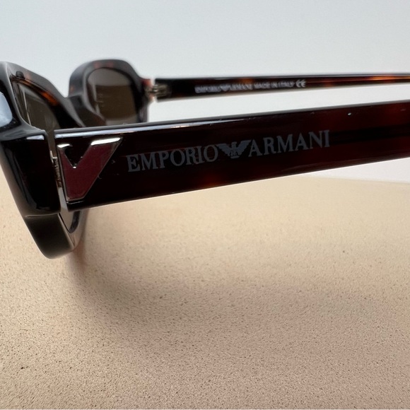 Emporio Armani Sunglasses Womens Brown 640-S 063 49-18-135 Italy - Picture 9 of 13
